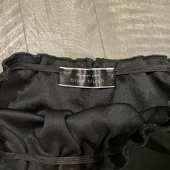 Blue Blush cropped tube top - Picture 4 of 4